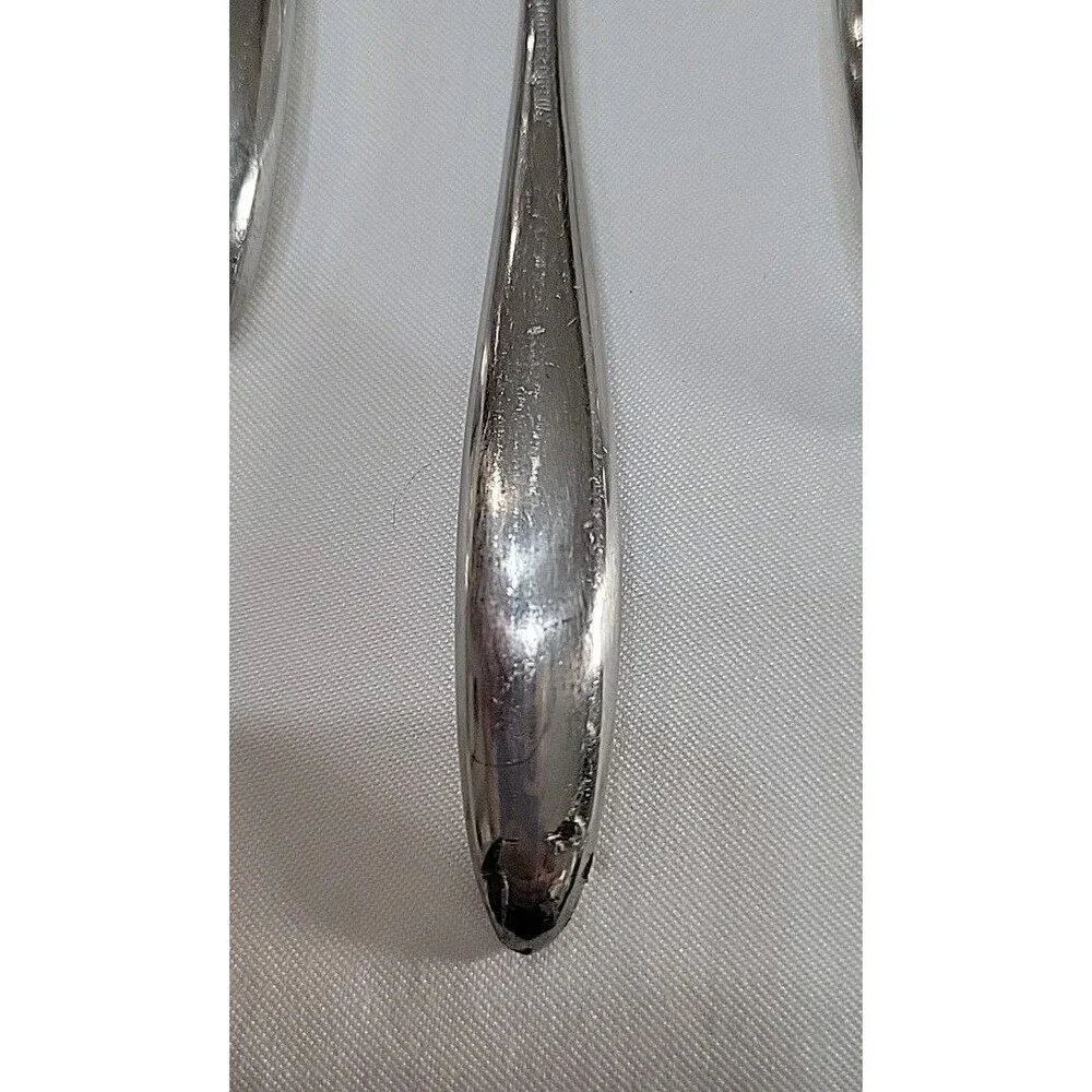 Lauffer Design 2 / Design II 18/8 Stainless Steel 61pc. Flatware Set MCM Estate